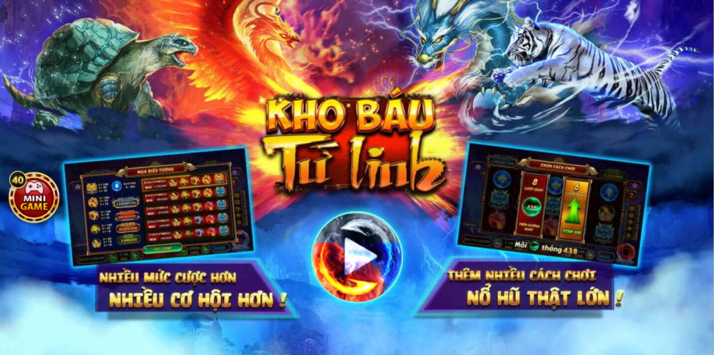 Mẹo chơi Kho báu Tứ Linh luôn thắng lớn
