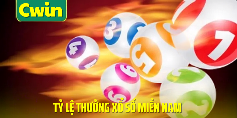 Tỷ lệ thưởng xổ số miền nam